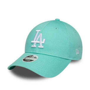 Women's New Era League Essential 9Forty hat MLB Los Angeles Dodgers Green