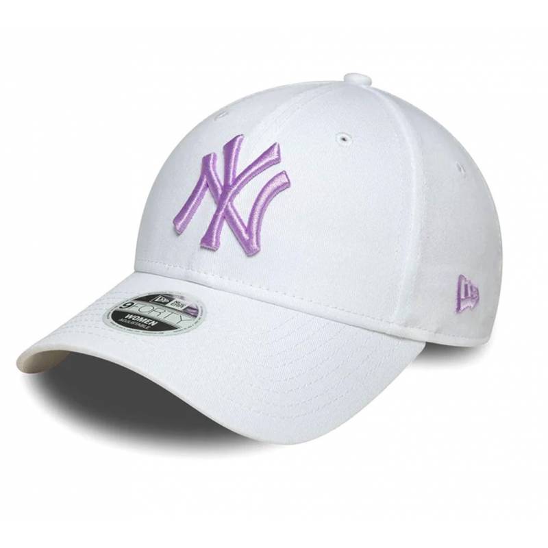 Casquette MLB New York Yankees New Era League Essential 9Forty Blanc pour Femme