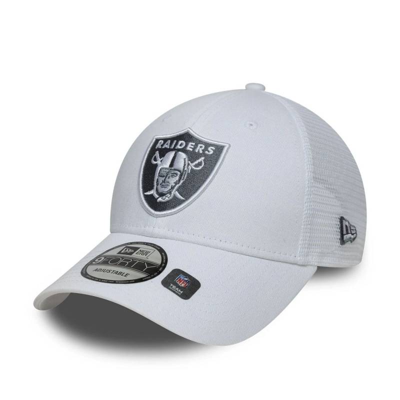 New Era 9Forty Trucker Cap NFL Las Vegas Raiders White New Era 9Forty Trucker Cap NFL Las Vegas Raiders White