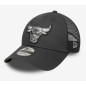 Casquette NBA Chicago Bulls New Era 9Forty Trucker Noir Casquette NBA Chicago Bulls New Era 9Forty Trucker Noir