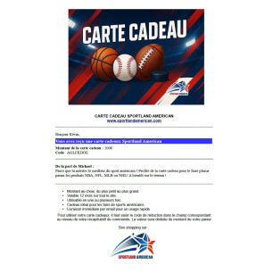Carte Cadeaux Sportland American