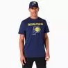 T-shirt NBA Indiana Pacers New Era Bleu Marine – Officiel
