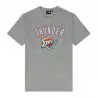 T-shirt NBA Oklahoma city thunder New Era Team logo Gris