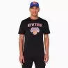 Camiseta NBA New York Knicks Negra para Hombre – New Era Oficial