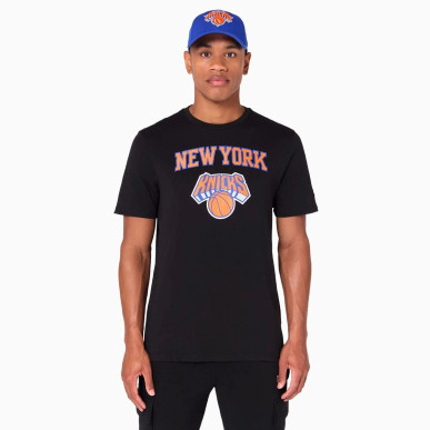 Camiseta NBA New York Knicks Negra para Hombre – New Era Oficial