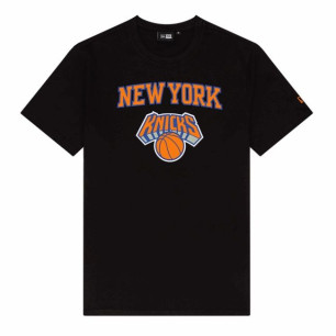 T-shirt NBA New York Knicks New Era Negro para hombre