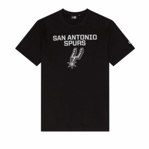 T-Shirt NBA San Antonio Spurs New Era Team logo Noir