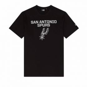T-shirt NBA San Antonio Spurs New Era Team logo negro