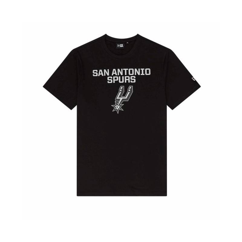 T-Shirt NBA San Antonio Spurs New Era Team logo Noir T-Shirt NBA San Antonio Spurs New Era Team logo Noir