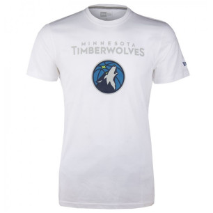 Men's New Era NBA T-shirt Minnesota Timberwolves White