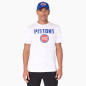 Camiseta NBA Detroit Pistons New Era Blanco Camiseta NBA Detroit Pistons New Era Blanco