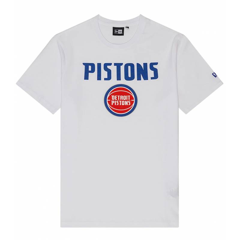 Camiseta NBA Detroit Pistons New Era Blanco
