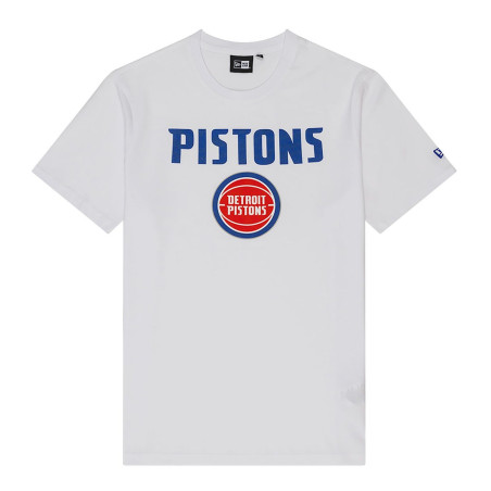 Camiseta NBA Detroit Pistons New Era Blanco