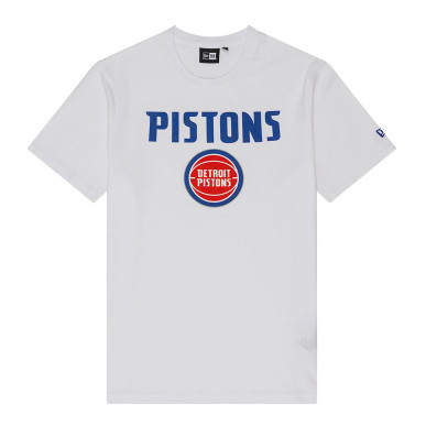 Men's New Era NBA Detroit Pistons T-shirt White