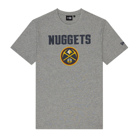 Men's New Era T-shirt NBA Denver Nuggets Grey