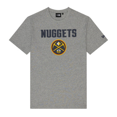 Men's New Era T-shirt NBA Denver Nuggets Grey