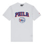 Men's New Era NBA Philadelphia 76ers T-shirt White