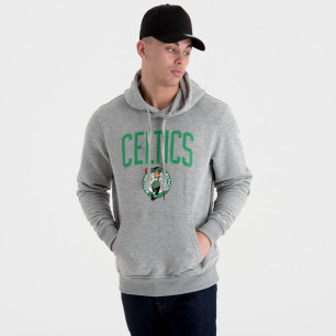 Men's New Era team logo PO Hoody NBA Boston Celtics grey