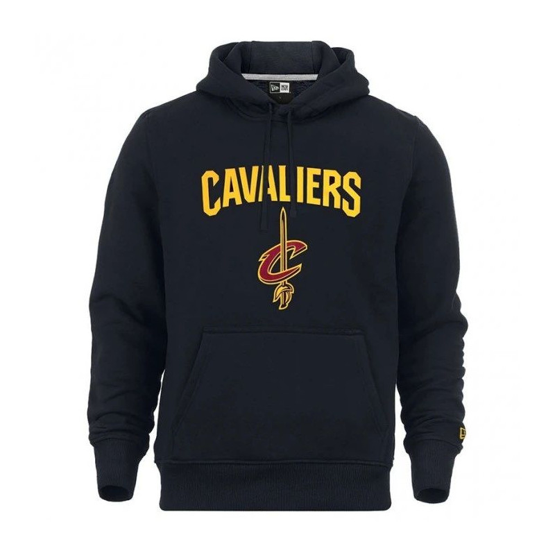 Men's New Era Team logo Hoodie NBA Cleveland Cavaliers Navy