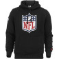 Chaqueta con capucha NFL New Era negra Chaqueta con capucha NFL New Era negra