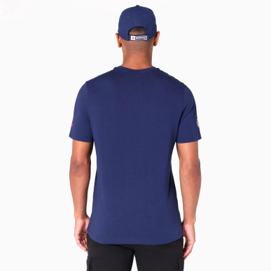 Men's New Era NFL New England Patriots Logo Navy T-shirt