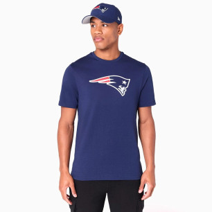 Men's New Era NFL New England Patriots Logo Navy T-shirt