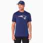 T-Shirt NFL New England Patriots Logo New Era Bleu marine T-Shirt NFL New England Patriots Logo New Era Bleu marine