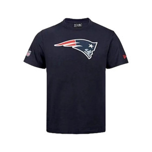 T-Shirt NFL New England Patriots Logo New Era Bleu marine