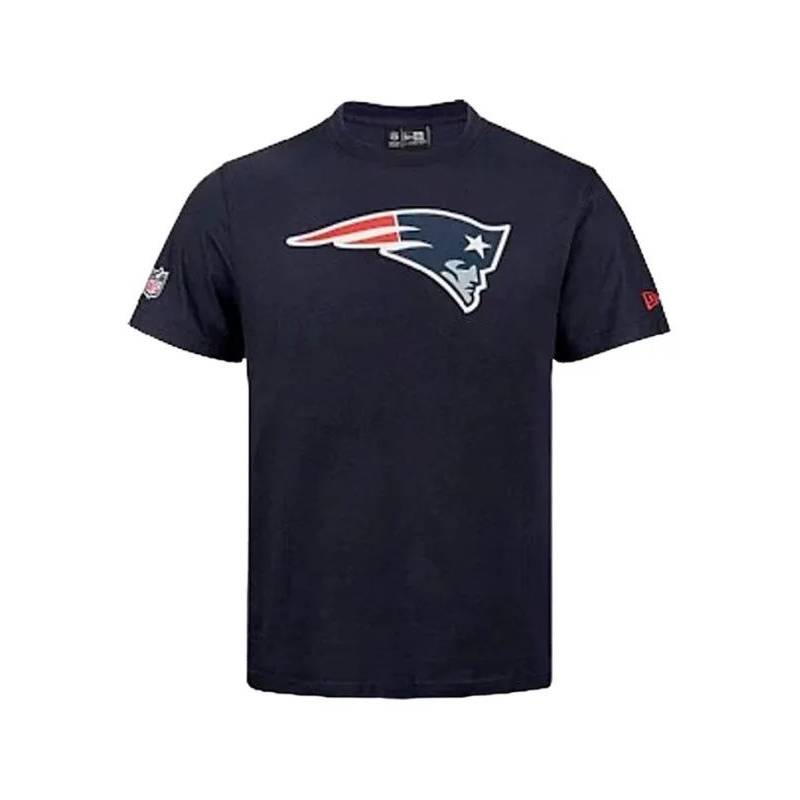 T-Shirt NFL New England Patriots Logo New Era Bleu marine