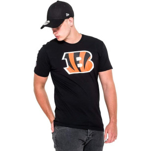 T-Shirt NFL Cincinnati Bengals New Era Logo Negro