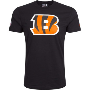 T-Shirt NFL Cincinnati Bengals New Era Logo Negro