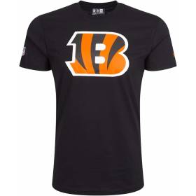 Men's New Era Logo NFL Cincinnati Bengals Black T-shirt