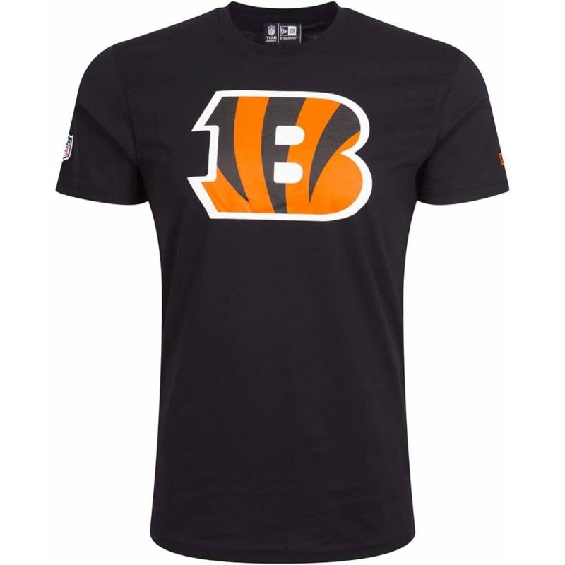 T-Shirt NFL Cincinnati Bengals New Era Logo Negro