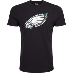 Men's New Era Logo NFL Philadelphia Eagles Black T-shirt