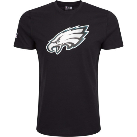 T-Shirt NFL Philadelphia Eagles New Era Logo Noir