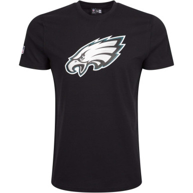 T-Shirt NFL Philadelphia Eagles New Era Logo Noir