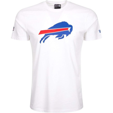 Men's New Era Logo NFL Buffalo Bills White T-shirt