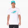 T-Shirt NFL Miami Dolphins New Era Logo Blanco