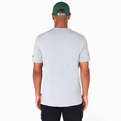 T-Shirt NFL Greenbay Packers New Era Logo Gris