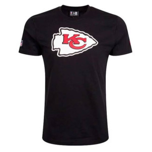 Men's New Era Logo NFL Kansas City Chiefs Black T-shirt