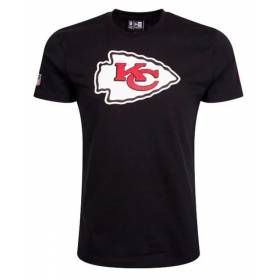 T-Shirt NFL Kansas City Chiefs New Era Logo Negro