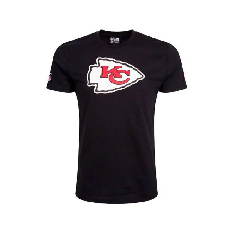 T-Shirt NFL Kansas City Chiefs New Era Logo Noir