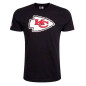 Men's New Era Logo NFL Kansas City Chiefs Black T-shirt