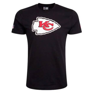 T-Shirt NFL Kansas City Chiefs New Era Logo Noir