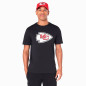 Men's New Era Logo NFL Kansas City Chiefs Black T-shirt