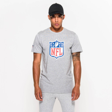 Camiseta NFL Logo New Era Gris
