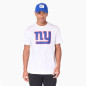 T-Shirt NFL New York Giants New Era Logo Blanco