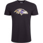 T-Shirt NFL Baltimore Ravens New Era Logo Negro T-Shirt NFL Baltimore Ravens New Era Logo Negro