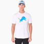 T-Shirt NFL Detroit Lions New Era Logo Blanc