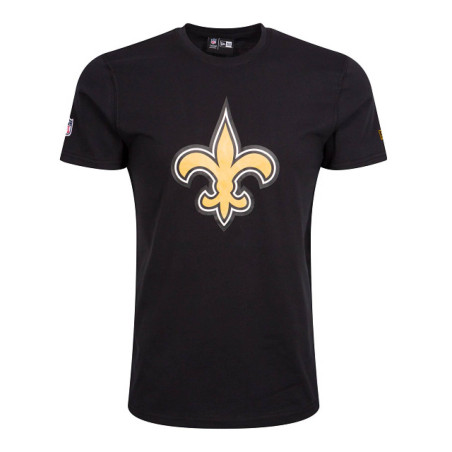Camiseta NFL New Orleans Saints New Era Logo Negro